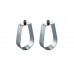 Chrome Papaya Bracket / Swivel Ring Hanger 