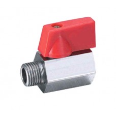 Mini Ball Valve (female/male) 