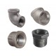 Black Steam Pipe Fittings Screwed BSPT